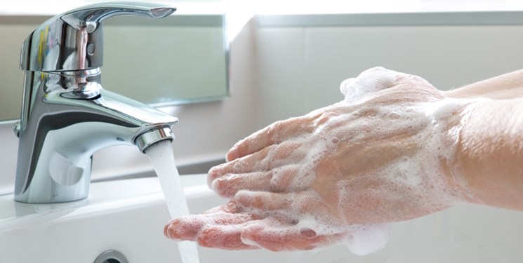 The correct way to wash hands